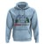 Gone Fishing Hoodie Trout Fishing Lover Montane Forest - Wonder Print Shop