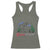 Gone Fishing Racerback Tank Top Trout Fishing Lover Montane Forest - Wonder Print Shop