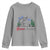 Gone Fishing Youth Sweatshirt Trout Fishing Lover Montane Forest - Wonder Print Shop