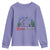 Gone Fishing Youth Sweatshirt Trout Fishing Lover Montane Forest - Wonder Print Shop