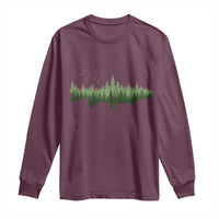 Trout Fly Fishing Outdoor Forest Nature Wildlife Fisherman Long Sleeve Shirt - Wonder Print Shop