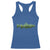 Trout Fly Fishing Outdoor Forest Nature Wildlife Fisherman Racerback Tank Top - Wonder Print Shop