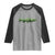 Trout Fly Fishing Outdoor Forest Nature Wildlife Fisherman Raglan Shirt - Wonder Print Shop