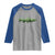 Trout Fly Fishing Outdoor Forest Nature Wildlife Fisherman Raglan Shirt - Wonder Print Shop
