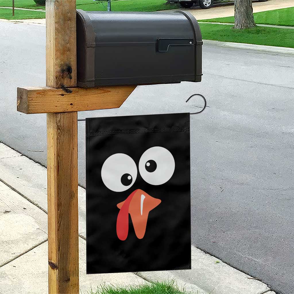 Funny Thanksgiving Garden Flag Silly Turkey Autumn Season - Wonder Print Shop