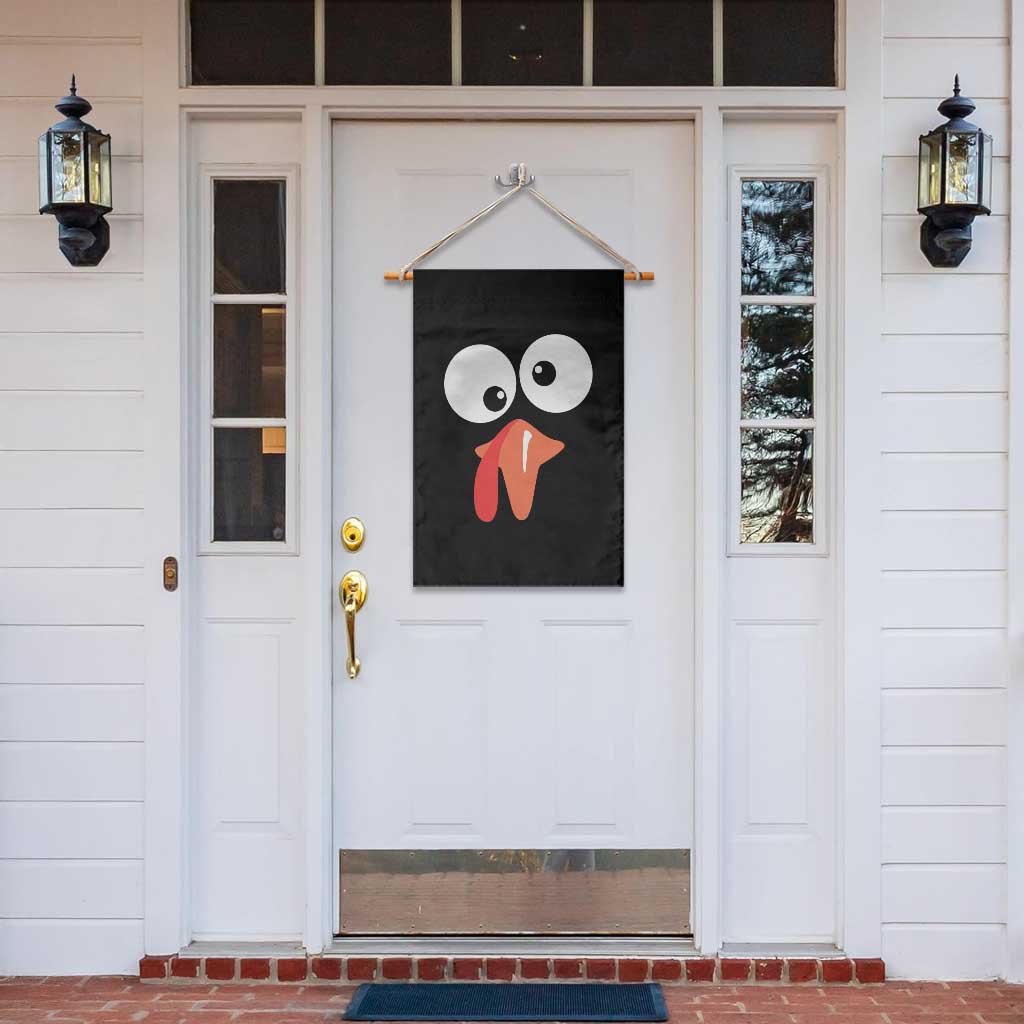 Funny Thanksgiving Garden Flag Silly Turkey Autumn Season - Wonder Print Shop