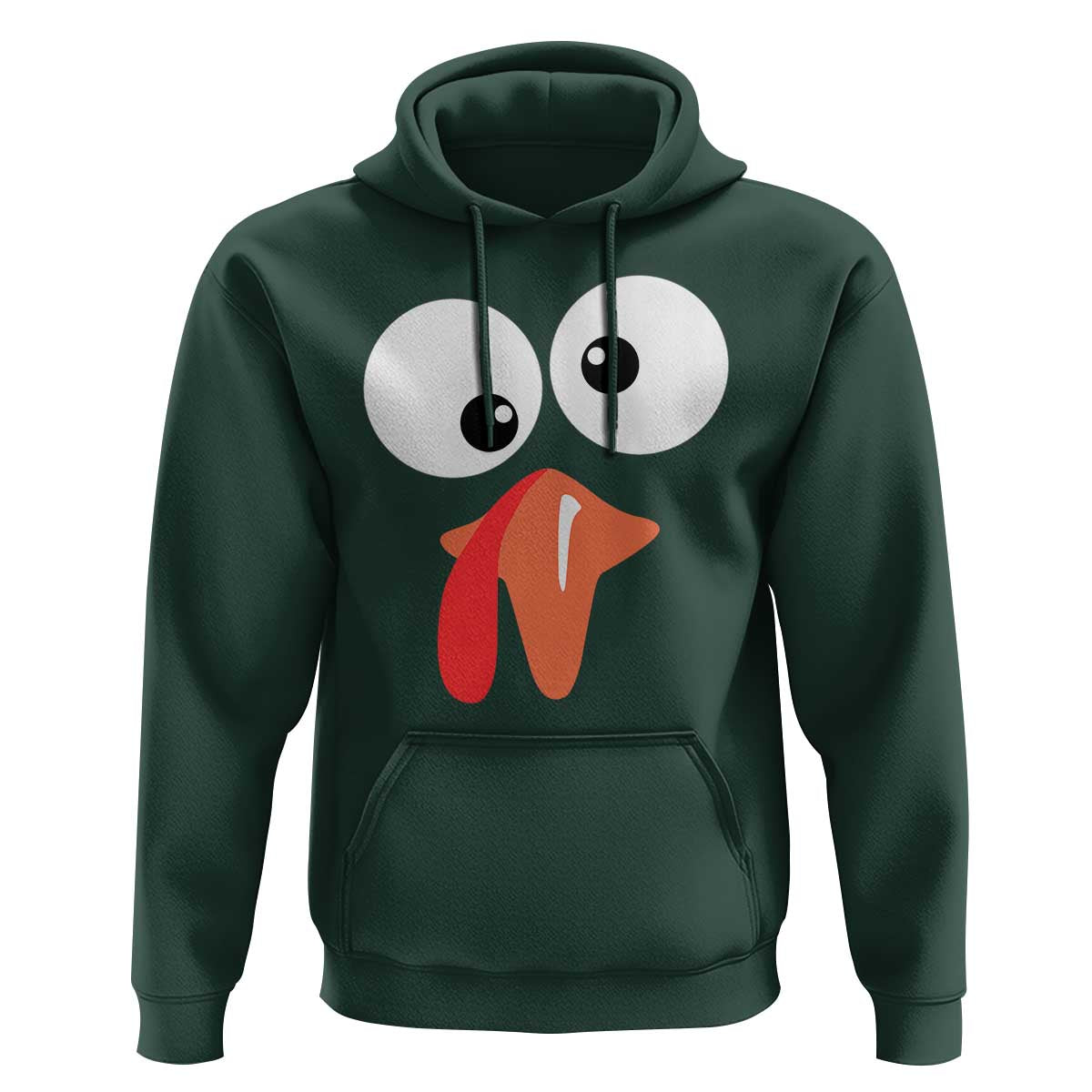Funny Thanksgiving Hoodie Silly Turkey Autumn Season