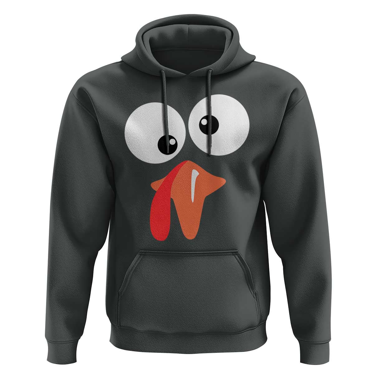 Funny Thanksgiving Hoodie Silly Turkey Autumn Season