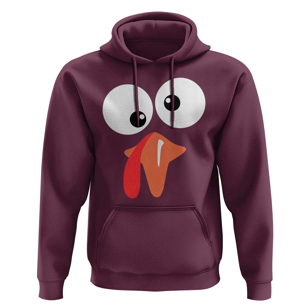Funny Thanksgiving Hoodie Silly Turkey Autumn Season