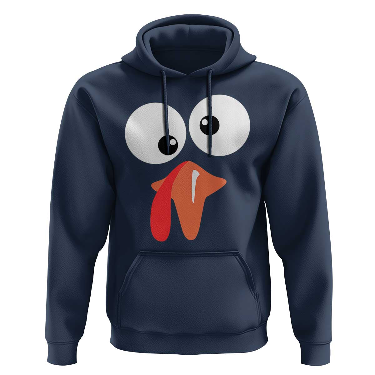 Funny Thanksgiving Hoodie Silly Turkey Autumn Season