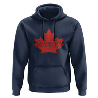 Thanksgiving Day Hoodie Thankful Vintage Maple Leaf Canada - Wonder Print Shop