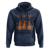 Autumn Season Hoodie It's Fall Y'all Gnomies Thanksgiving Maple Leaf
