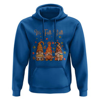 Autumn Season Hoodie It's Fall Y'all Gnomies Thanksgiving Maple Leaf
