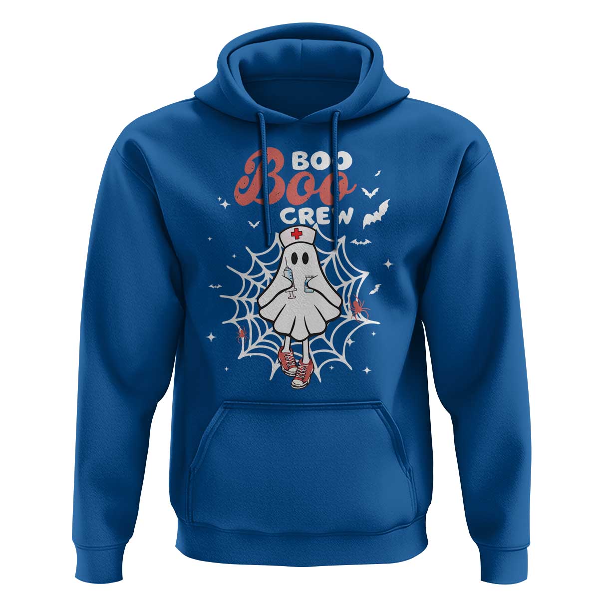 Halloween Nurse Hoodie Boo Boo Crew Cute Ghost Nursing