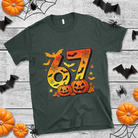 Funny 67 Halloween T Shirt Spooky Six Seven Meme Gen Alpha Slang - Wonder Print Shop