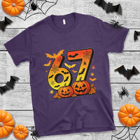 Funny 67 Halloween T Shirt Spooky Six Seven Meme Gen Alpha Slang - Wonder Print Shop