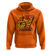Funny 67 Halloween Hoodie Spooky Six Seven Meme Gen Alpha Slang - Wonder Print Shop