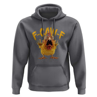 Funny F Caw F Chicken Hoodie Rooster Meme Humor - Wonder Print Shop