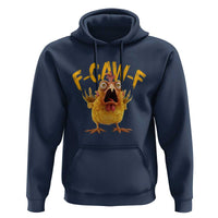 Funny F Caw F Chicken Hoodie Rooster Meme Humor - Wonder Print Shop
