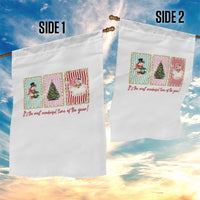It's The Most Wonderful Time Of The Year Garden Flag Coquette Christmas - Wonder Print Shop