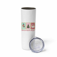 It's The Most Wonderful Time Of The Year Skinny Tumbler Coquette Christmas - Wonder Print Shop