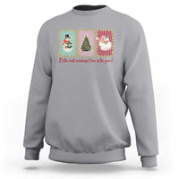 It's The Most Wonderful Time Of The Year Sweatshirt Coquette Christmas - Wonder Print Shop