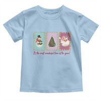 It's The Most Wonderful Time Of The Year Toddler T Shirt Coquette Christmas - Wonder Print Shop