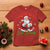 Funny Santa Says Six Seven T Shirt Christmas 67 Meme Santa Gen Alpha Slang - Wonder Print Shop