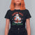 Funny Santa Says Six Seven T Shirt For Women Christmas 67 Meme Santa Gen Alpha Slang - Wonder Print Shop