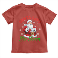Funny Santa Says Six Seven Toddler T Shirt Christmas 67 Meme Santa Gen Alpha Slang - Wonder Print Shop