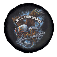 Us Marines Military 250th Anniversary Spare Tire Cover Bald Eagle Anchor - Wonder Print Shop