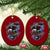 Us Marines Military 250th Anniversary Ceramic Ornament Bald Eagle Anchor - Wonder Print Shop