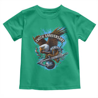 Us Marines Military 250th Anniversary Toddler T Shirt Bald Eagle Anchor - Wonder Print Shop