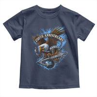 Us Marines Military 250th Anniversary Toddler T Shirt Bald Eagle Anchor - Wonder Print Shop