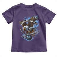 Us Marines Military 250th Anniversary Toddler T Shirt Bald Eagle Anchor - Wonder Print Shop