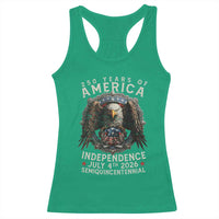 250 years Of America Independence Racerback Tank Top 250th American Anniversary Bald Eagle - Wonder Print Shop