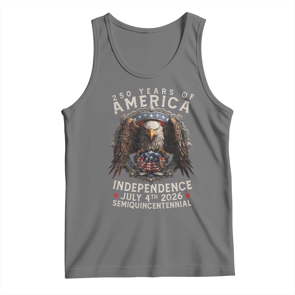 250 years Of America Independence Tank Top 250th American Anniversary Bald Eagle - Wonder Print Shop