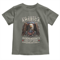 250 years Of America Independence Toddler T Shirt 250th American Anniversary Bald Eagle - Wonder Print Shop