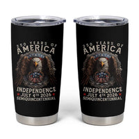 250 years Of America Independence Tumbler Cup 250th American Anniversary Bald Eagle - Wonder Print Shop