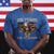 US Navy Military 250th Anniversary T Shirt 250 Years Sea To Shore Bald Eagle - Wonder Print Shop