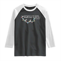 Funny Probably Just Gonna Jingle Some Of The Way I'm Tired Raglan Shirt - Wonder Print Shop