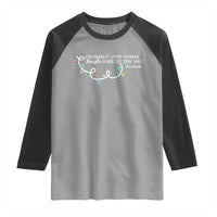 Funny Probably Just Gonna Jingle Some Of The Way I'm Tired Raglan Shirt - Wonder Print Shop