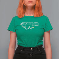 Funny Probably Just Gonna Jingle Some Of The Way I'm Tired T Shirt For Women - Wonder Print Shop