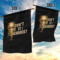 Funny Christmas Movie Leg Lamp Garden Flag Isnt It Glorious - Wonder Print Shop