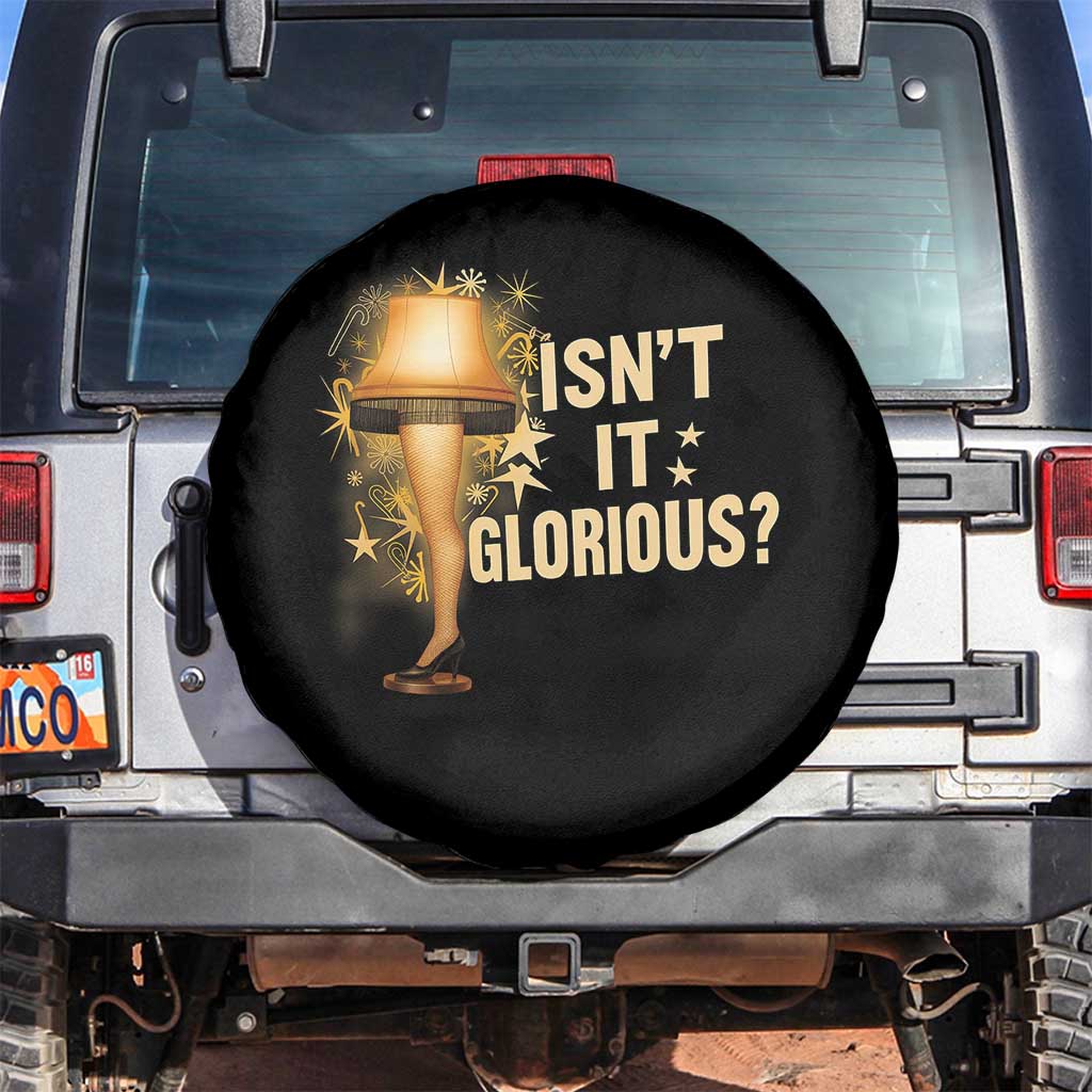 Funny Christmas Movie Leg Lamp Spare Tire Cover Isnt It Glorious - Wonder Print Shop