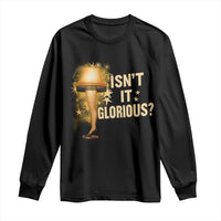 Funny Christmas Movie Leg Lamp Long Sleeve Shirt Isnt It Glorious - Wonder Print Shop