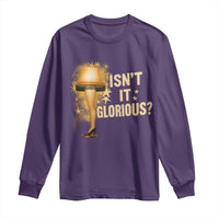 Funny Christmas Movie Leg Lamp Long Sleeve Shirt Isnt It Glorious - Wonder Print Shop
