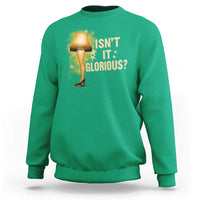 Funny Christmas Movie Leg Lamp Sweatshirt Isnt It Glorious - Wonder Print Shop