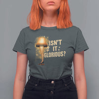 Funny Christmas Movie Leg Lamp T Shirt For Women Isnt It Glorious - Wonder Print Shop