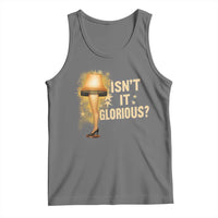 Funny Christmas Movie Leg Lamp Tank Top Isnt It Glorious - Wonder Print Shop